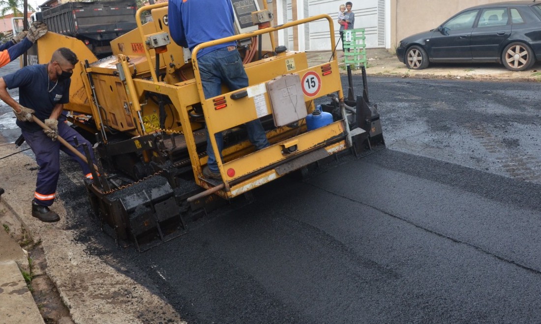 Prefeitura de Franca conclui recapeamento no bairro Santa Rita nesta quinta