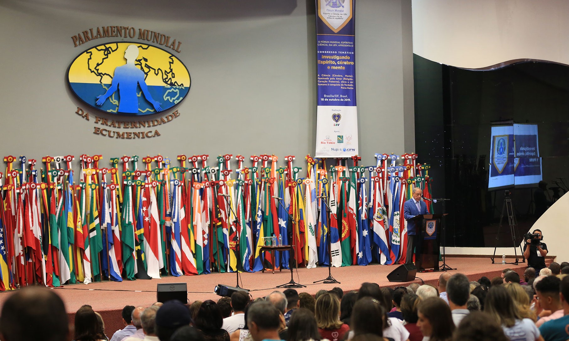 LBV realiza live dos 20 anos do Fórum Mundial Espírito e Ciência dias 19 e 20/10