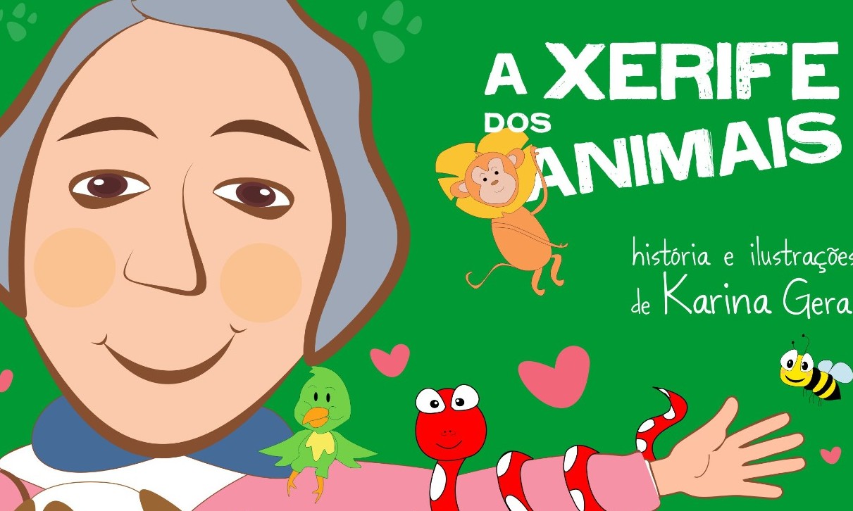 Karina Gera lança livro infantil A Xerife dos Animais neste sábado