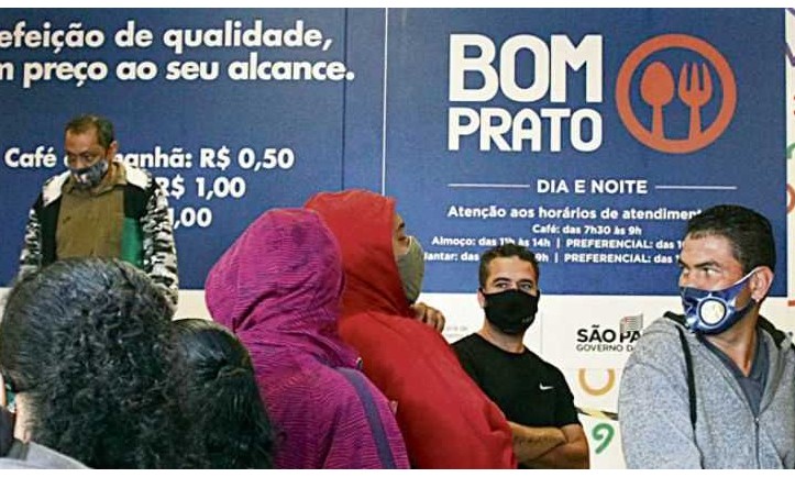 São Paulo acaba com gratuidade no restaurante Bom Prato