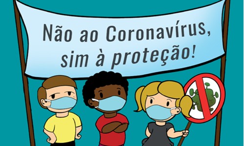 Cartilha orienta crianças a identificarem situação de violência na pandemia