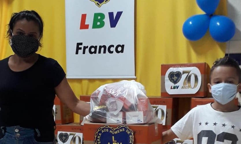 Com ajuda da população, LBV leva esperança a diversas famílias de Franca