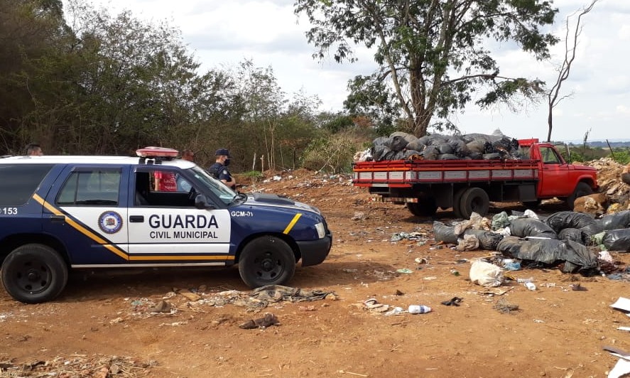 Em Franca, Guarda Civil segue atenta ao descarte irregular de resíduos