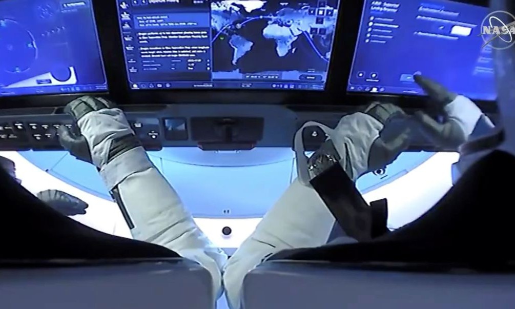 Parceria permite levar astronautas à estação espacial no sábado (14)