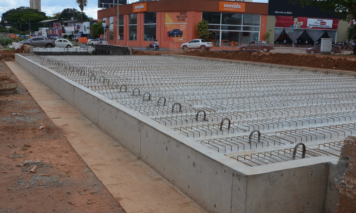 Obras do Complexo Champagnat avançam e alças já são preparadas