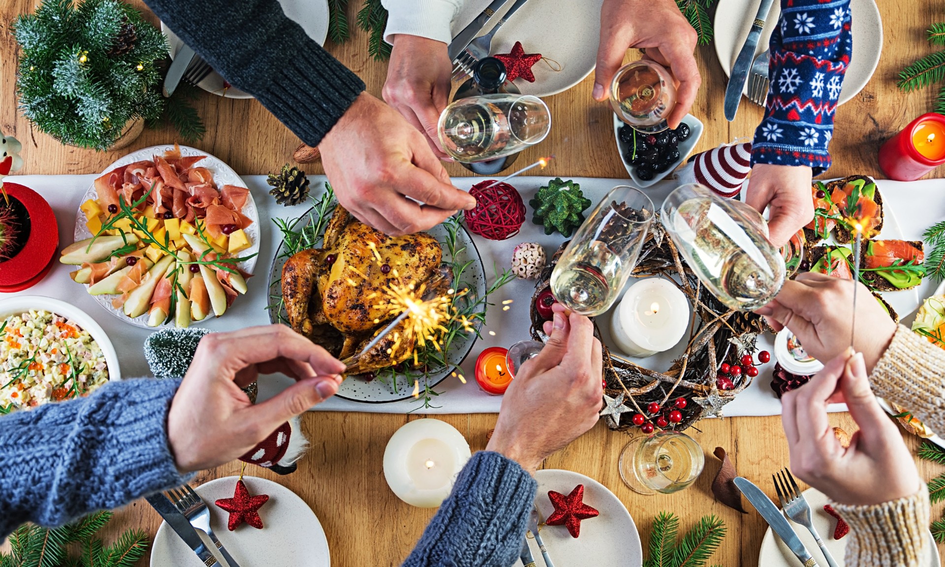 Saiba como conciliar alimentação equilibrada com as festas de fim de ano