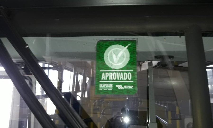 Ônibus da Empresa São José ganham Selo Verde do Programa Despoluir