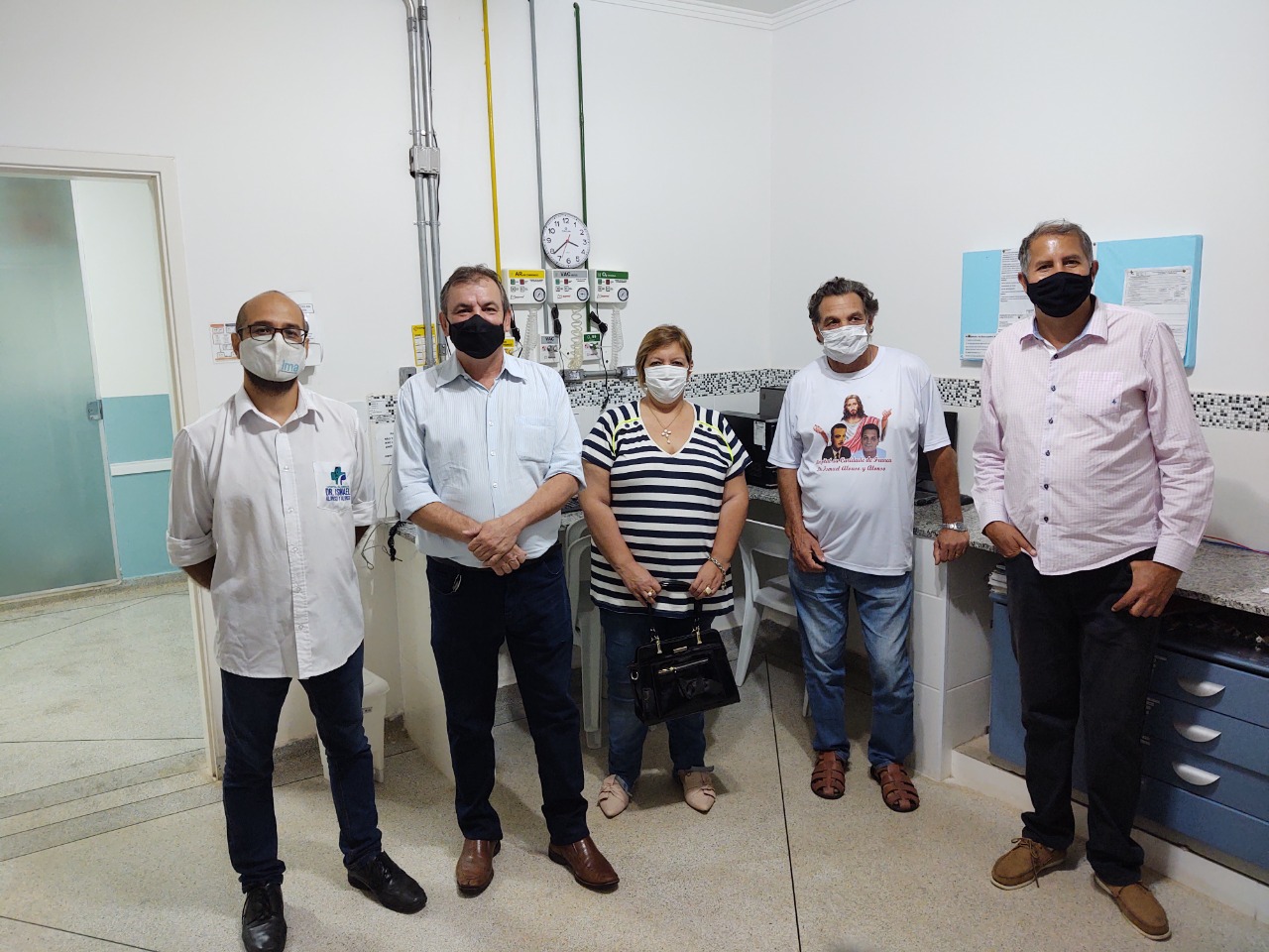 Hospital da Caridade recebe visita e pode ser opção no combate à pandemia em Franca