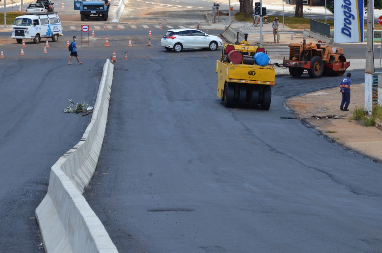 Obras no Complexo viário da Avenida Champagnat estão na reta final