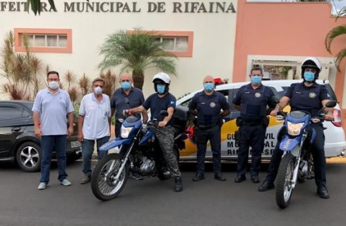 Guarda Civil Municipal recebe motos para reforço na segurança em Rifaina - Jornal da Franca