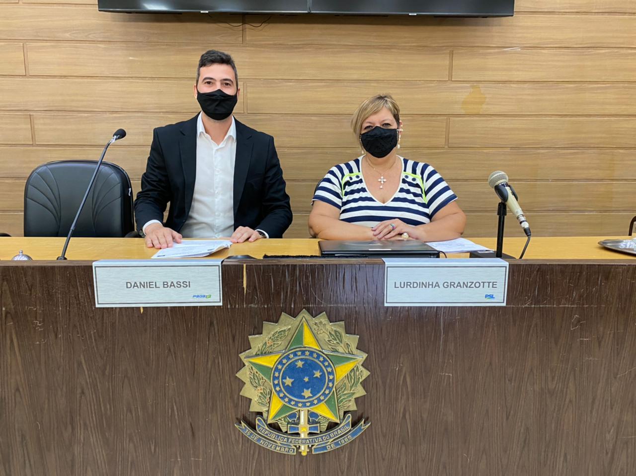 Daniel Bassi e Lurdinha Granzotte