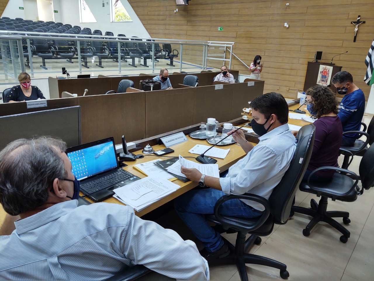 Vereadores votam o projeto Renda Franca e créditos no valor de R$ 2,4 milhões