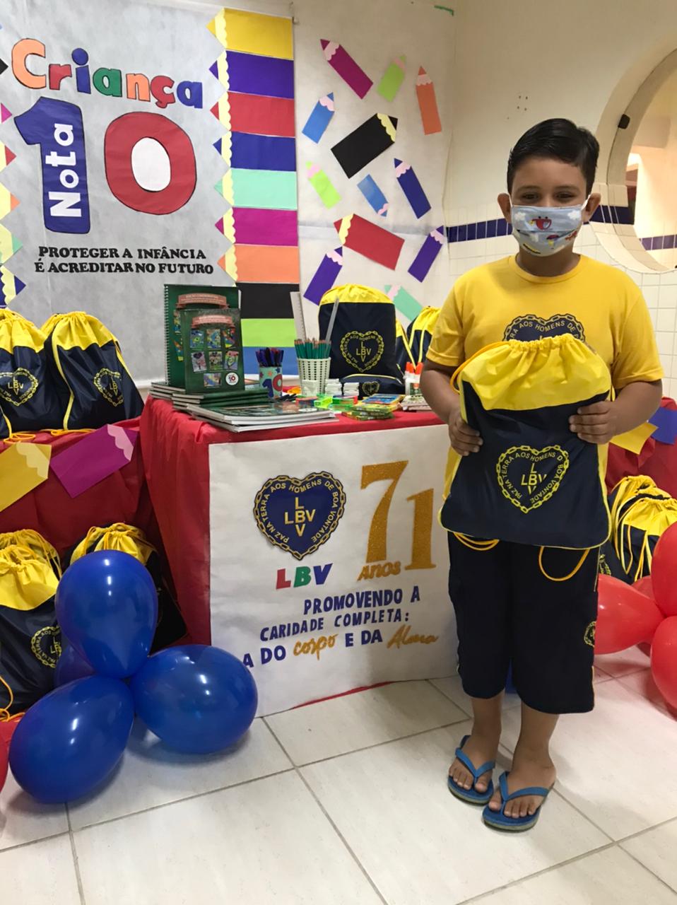 Em Franca, LBV realizou a entrega de 150 kits pedagógicos
