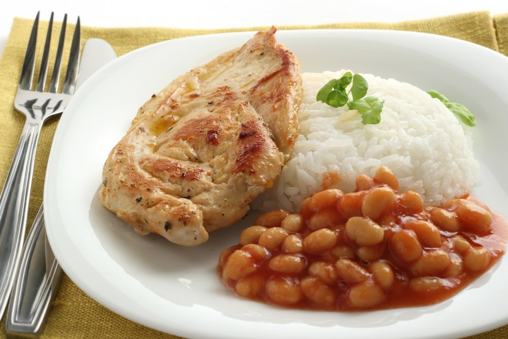 arroz e feijão