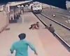 Funcionário salta nos trilhos e salva criança de ser atropelada por trem. Vídeo - Jornal da Franca