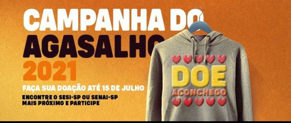 Escola do Sesi em Franca recebe doações de agasalhos para ajudar famílias carentes
