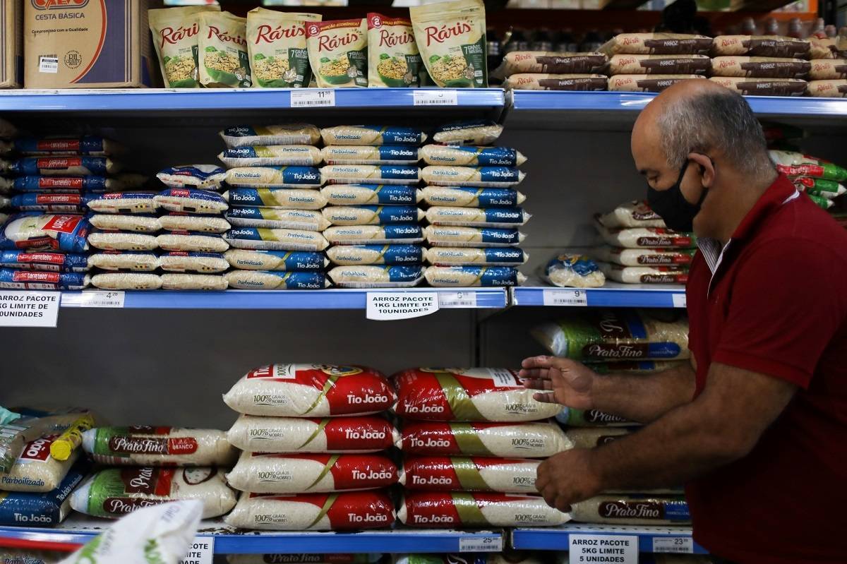 Preços dos alimentos no mundo atingem nível mais alto em uma década