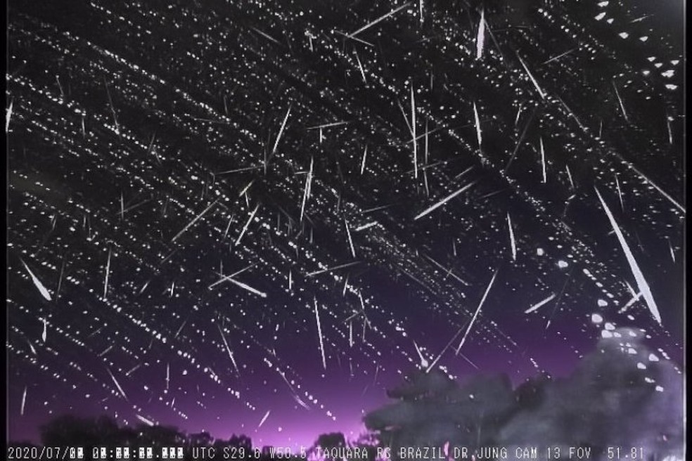 Vai ter chuvas de meteoros nos céus do Brasil neste próximo final de semana. Veja