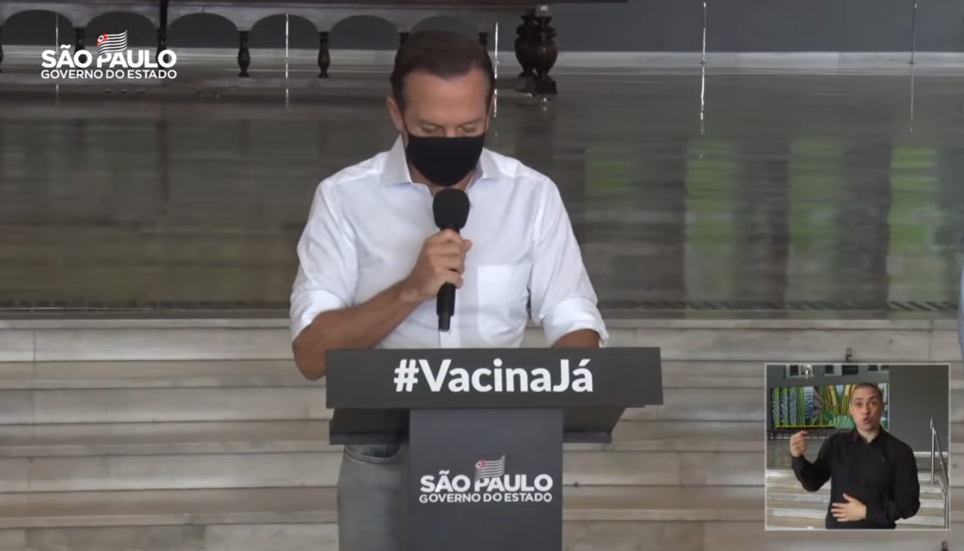 Dória confirma vacinação de adolescentes a partir de agosto; as crianças, ainda não