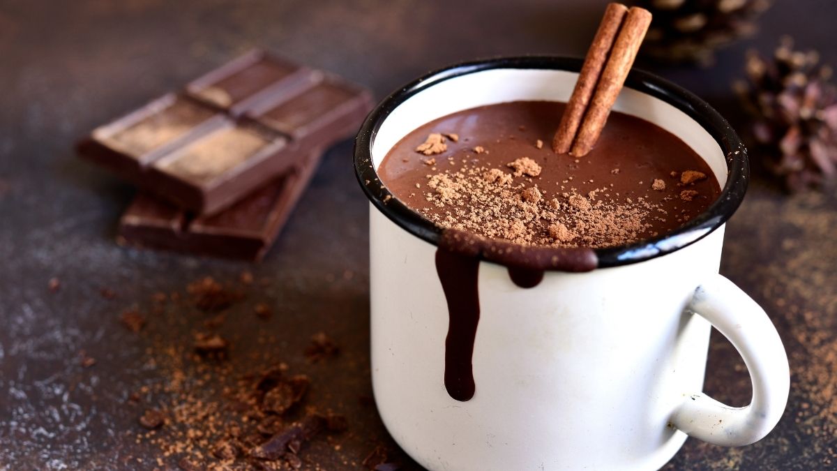 chocolate quente cremoso