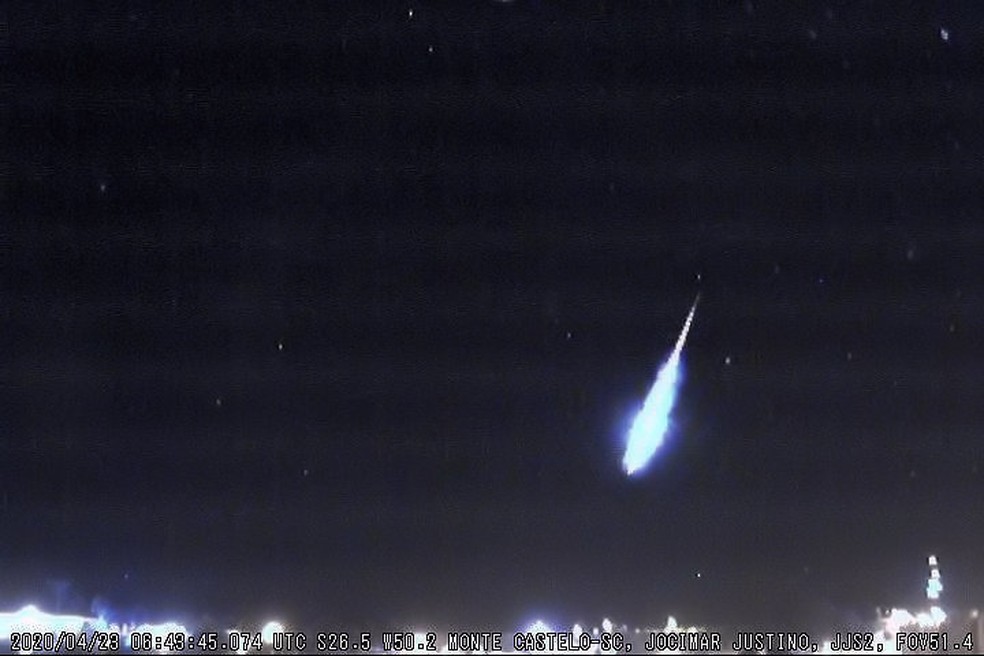 Chuva de meteoros será visível no céu de Franca na madrugada de 5ª para 6ª-feira