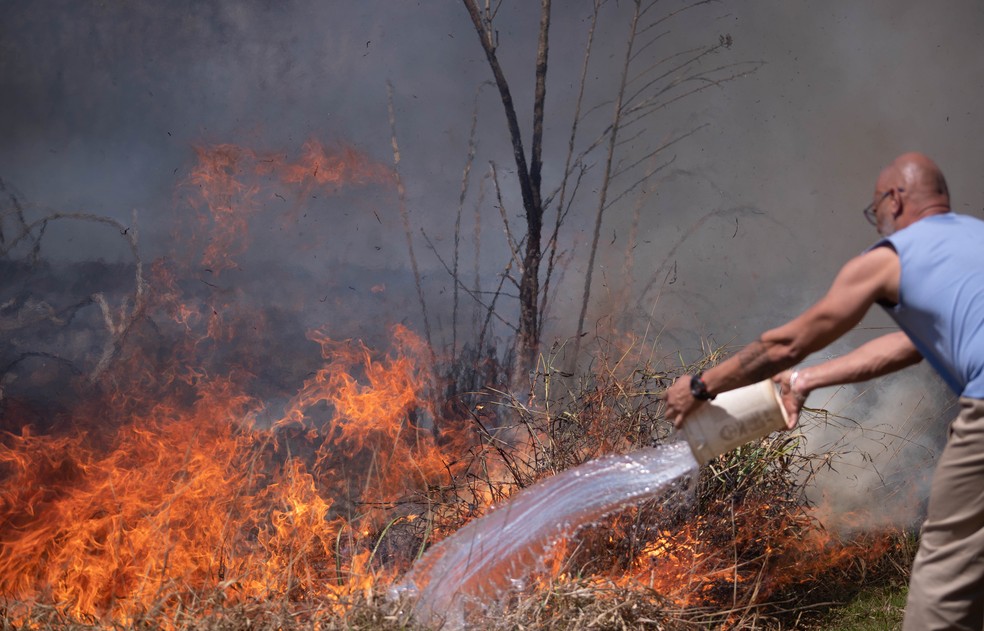 Estado de SP tem mês com maior número de incêndios dos últimos 10 anos, diz o Inpe