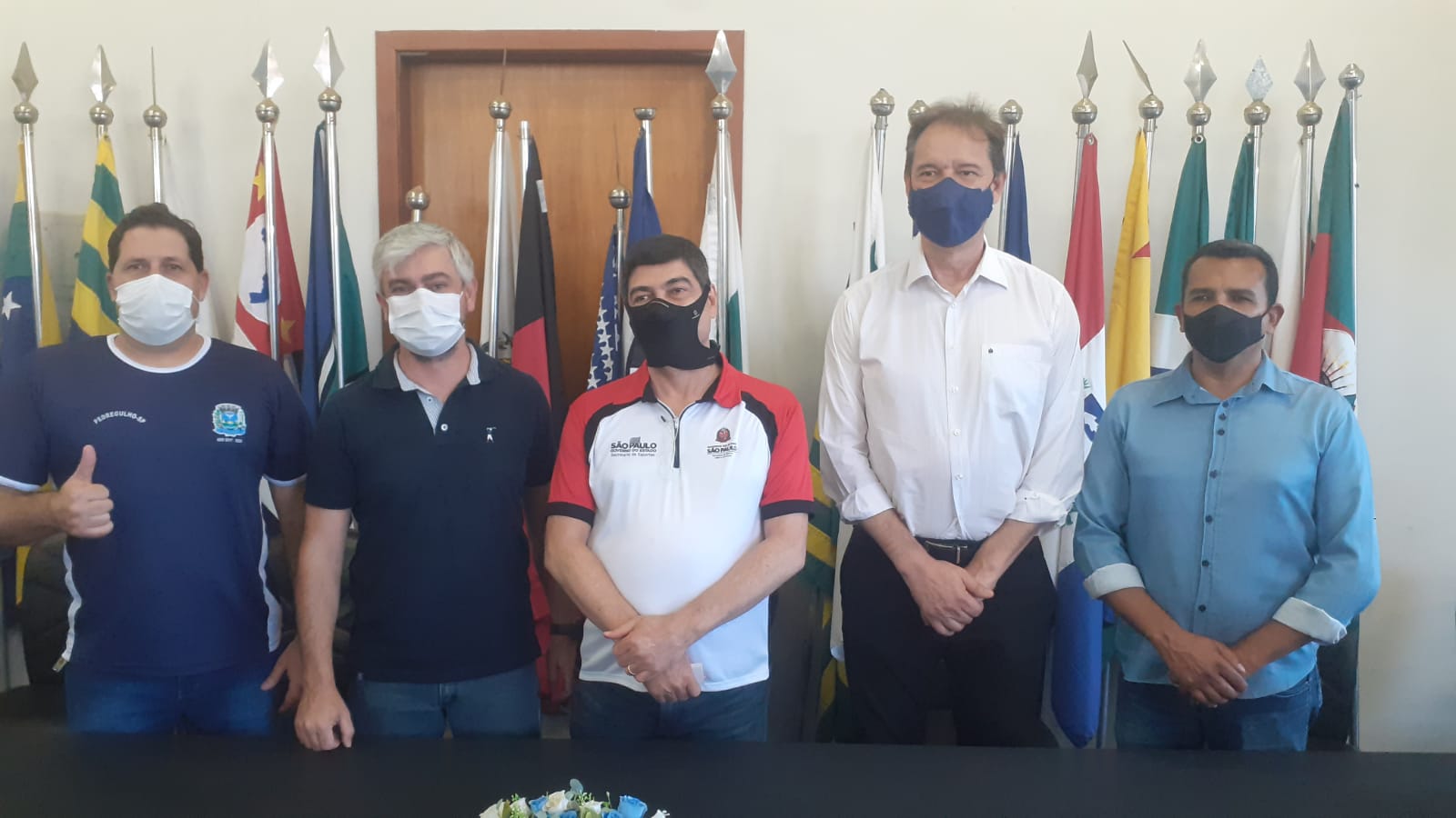 Pedregulho recebe visita de secretário de Esportes do Estado de São Paulo e de Chui