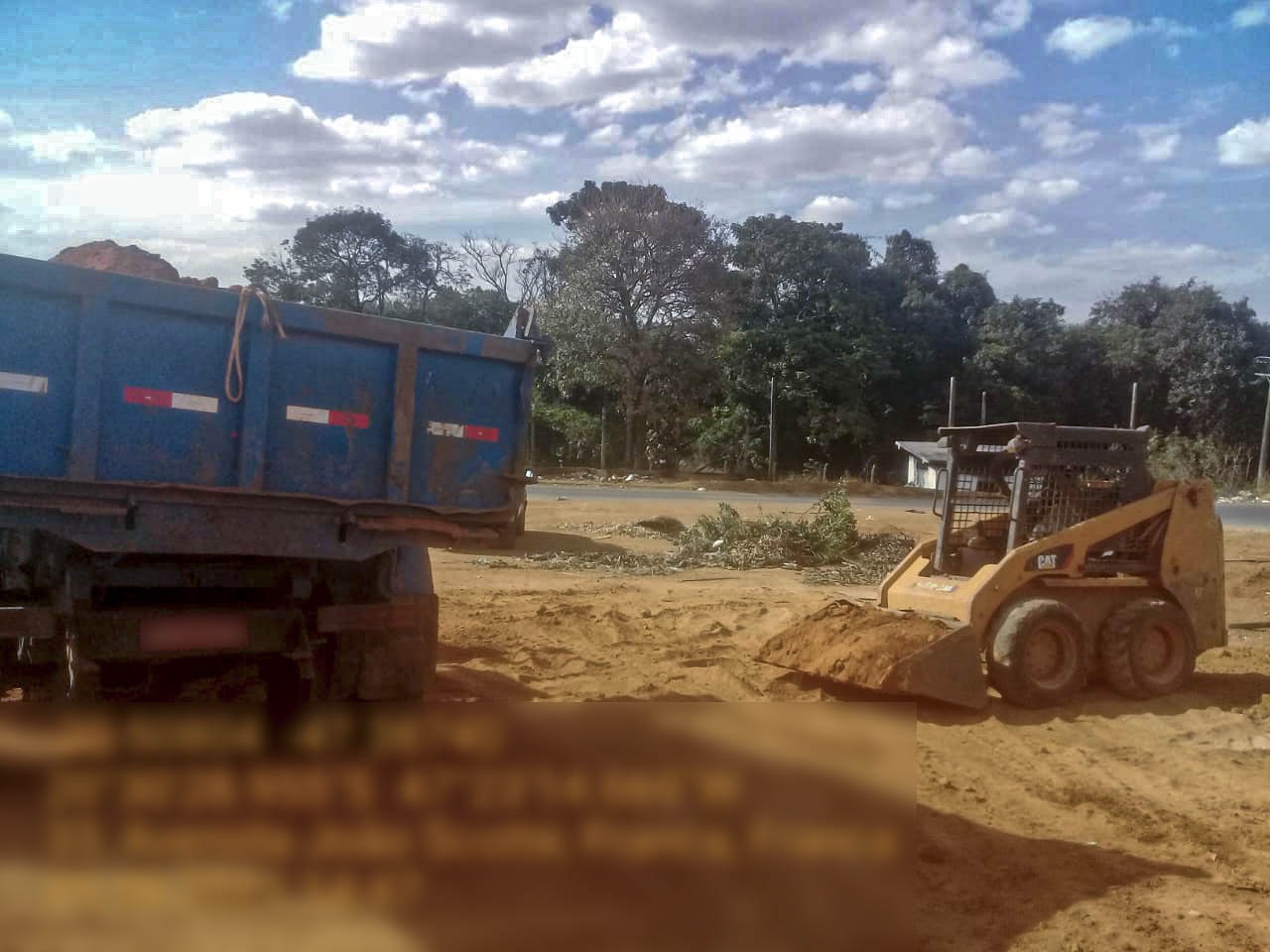 Crime: Guarda Civil de Franca flagra retirada ilegal de terra no bairro Nova Franca