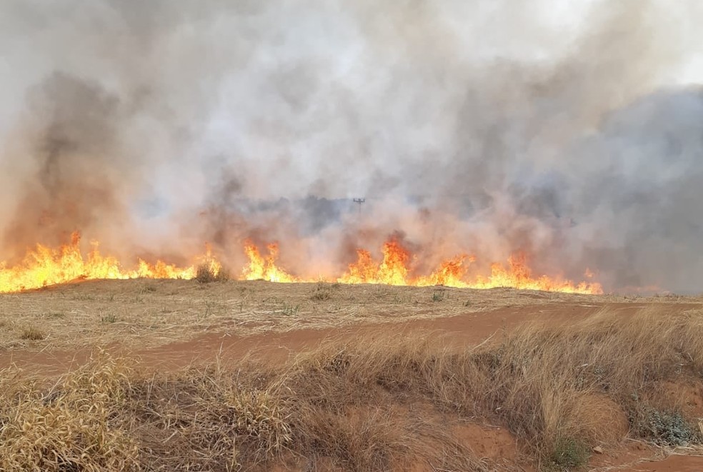 Incêndio atinge estação de tratamento de água em Cristais Paulista, diz Prefeitura