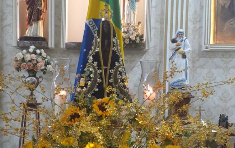 Futuro Santuário de Santo Antônio tem um altar especial por Nossa Senhora Aparecida