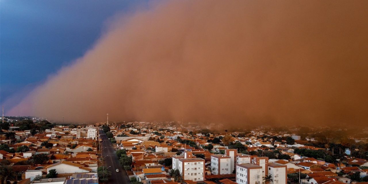 Tempestade de poeira mata 4 pessoas no interior de S.Paulo. Franca teve mais sorte