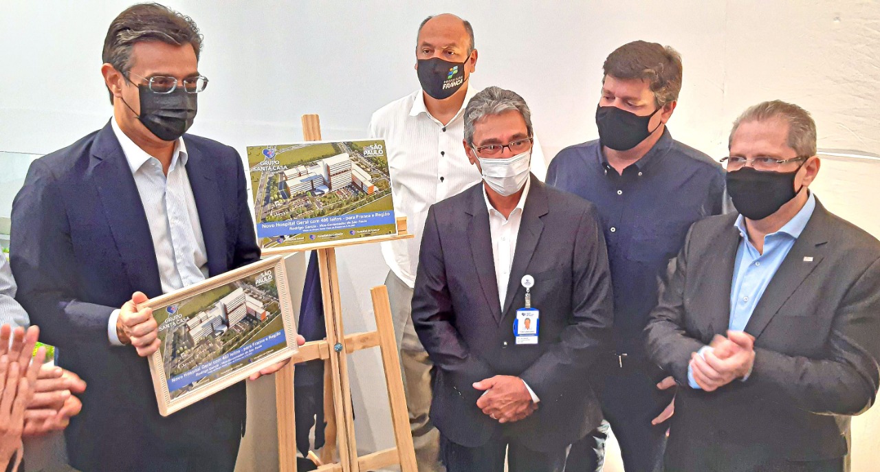 Com vice-governador, Santa Casa de Franca lança seu novo hospital de 400 leitos