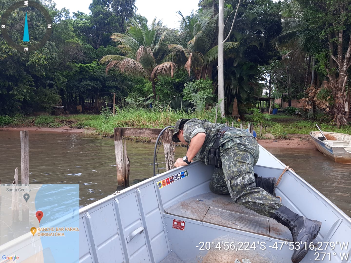 Nem bem começou o período da Piracema e Polícia Ambiental flagra e multa pescador