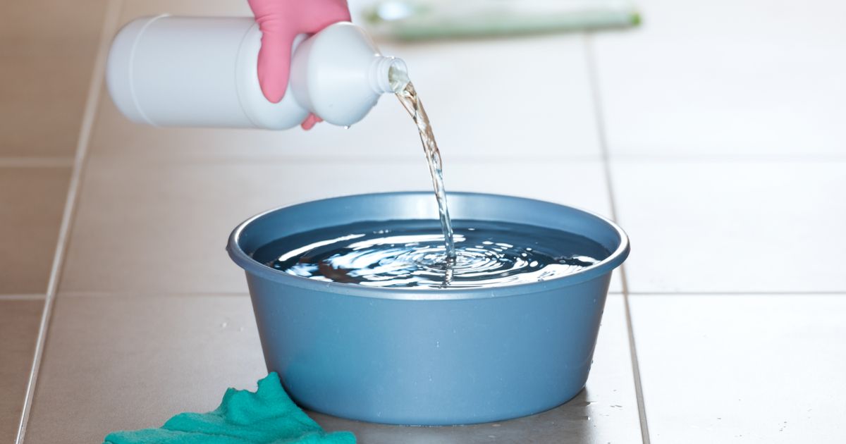 Água sanitária na limpeza da casa: veja o que é mito e o que é verdade!