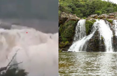 Volume de chuvas provoca “Cabeça D’água”, registrada em vídeo na Cachoeira da Filó - Jornal da Franca