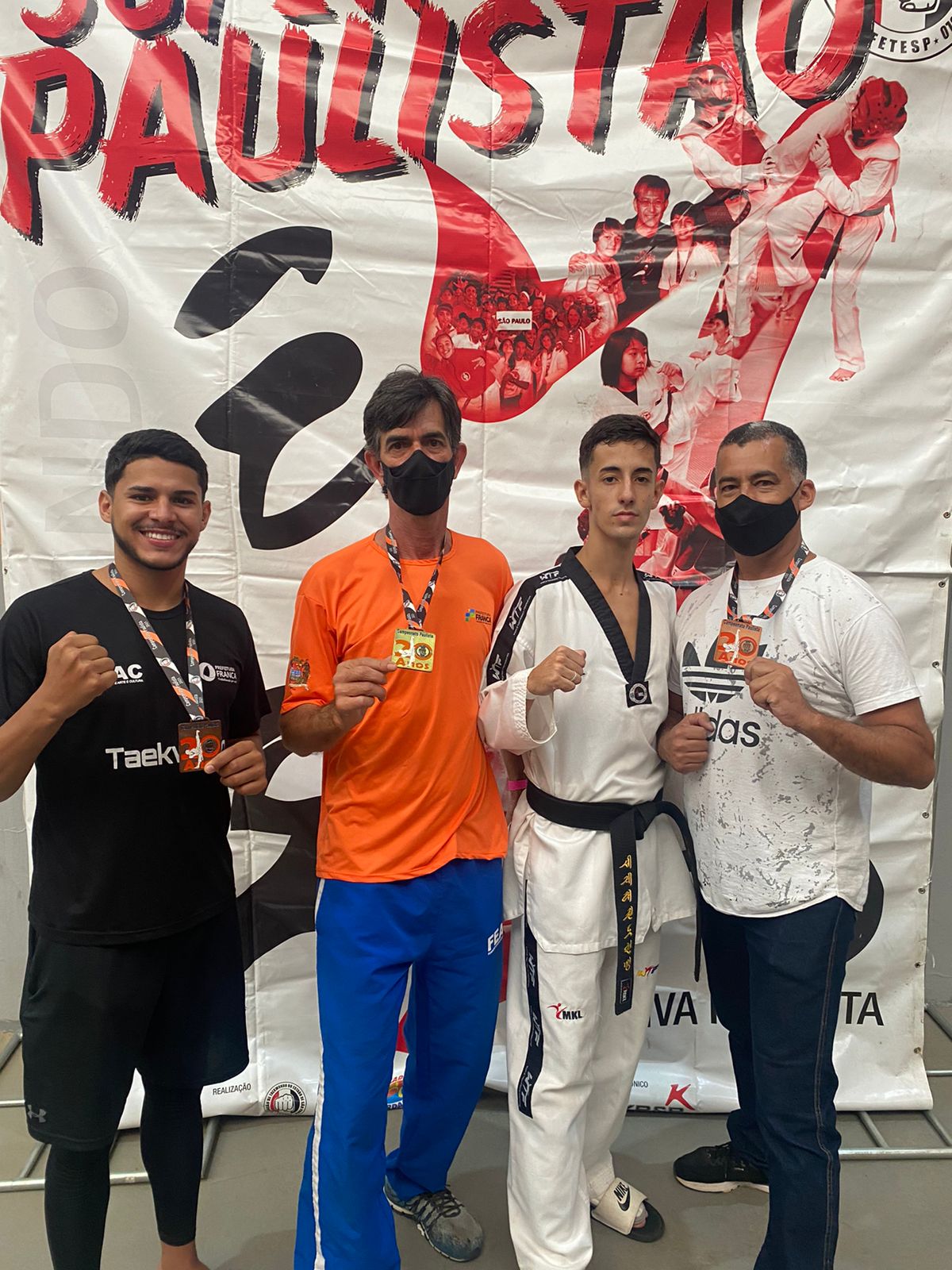 Equipe de Taekwondo de Franca conquista 3 medalhas em seletiva paulista