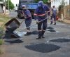 Equipes da Emdef realizam serviços de tapa-buracos na região Norte neste sábado, 13 - Jornal da Franca