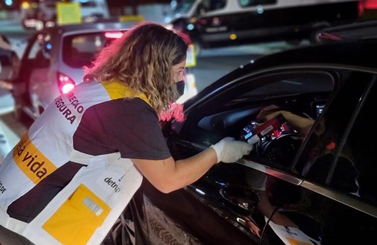 Detran.SP: 87% das multas de fiscalização são motoristas que recusam o bafômetro