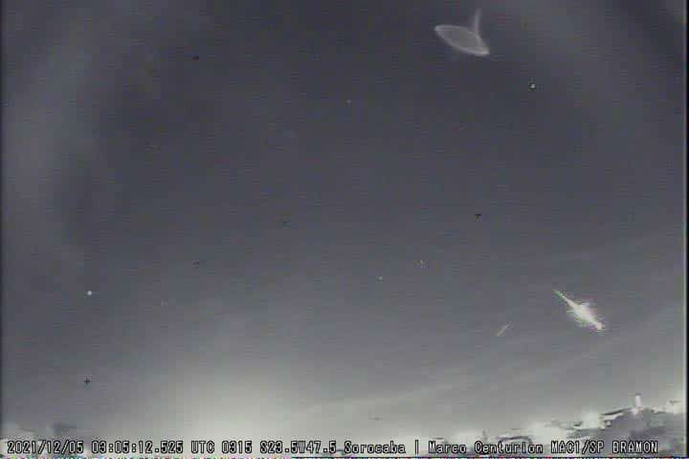 Clube de astronomia registra queda de meteoro no interior de São Paulo; vídeo