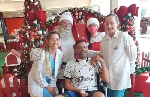 Santa Casa promove passeio de paciente ao Shopping com sua equipe multidisciplinar - Jornal da Franca