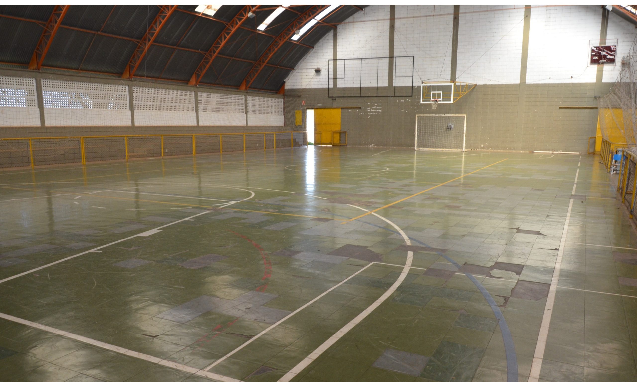 Ginásio II do Complexo Champagnat passará por reformulação e terá novos equipamentos