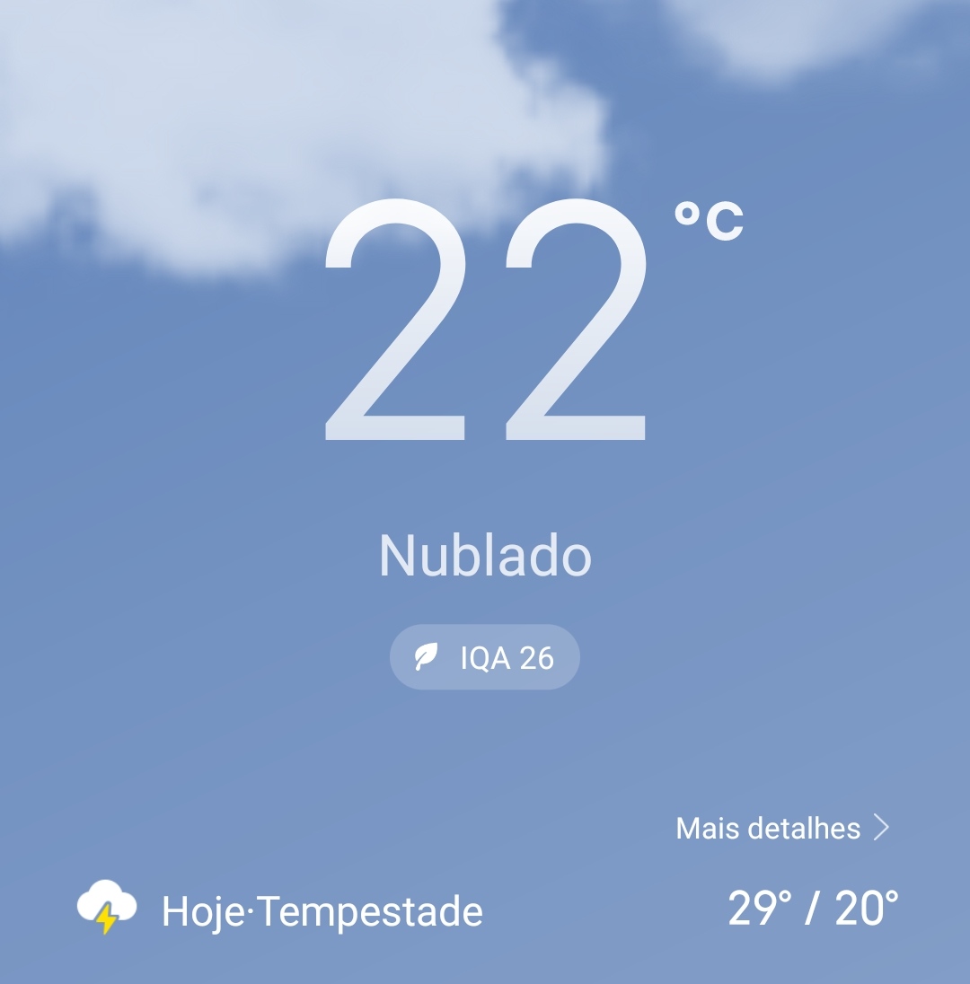 Tarde de domingo deverá ser de calor e com possibilidade de chuvas fortes em Franca