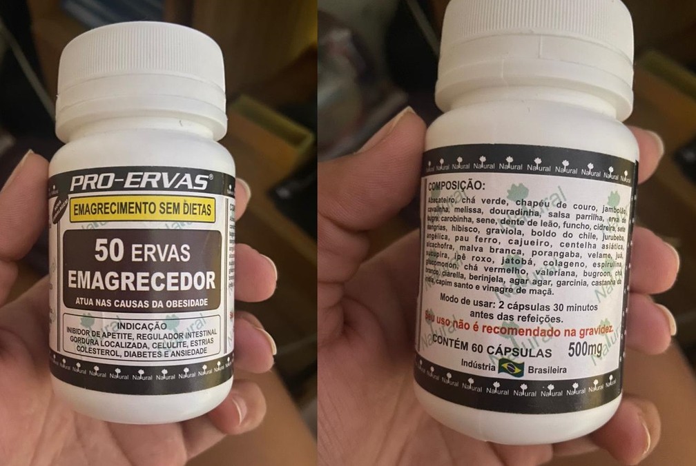Alerta: Emagrecedor 50 Ervas está proibido no Brasil – mulher morreu após o consumo