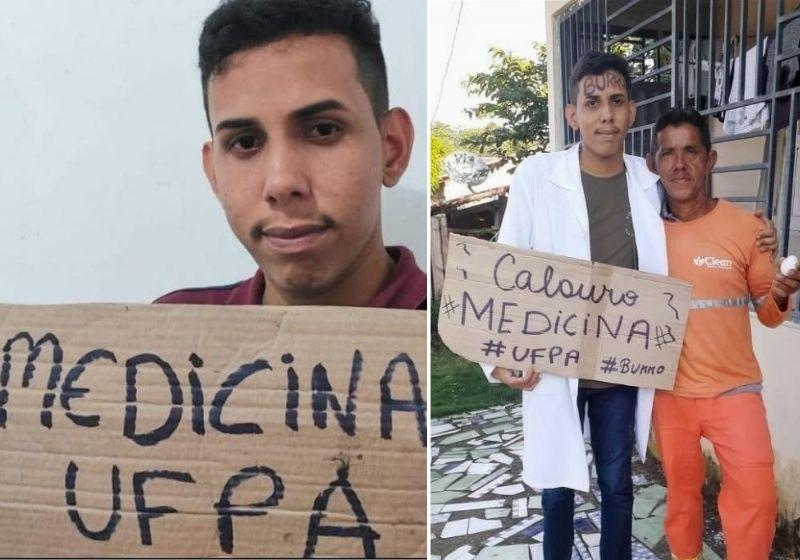 Filho de gari e diarista é aprovado em Medicina em duas universidades públicas