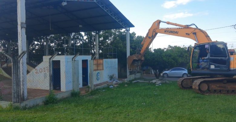 Jeriquara começa a construção do Galpão do Emprego na antiga pista de skate