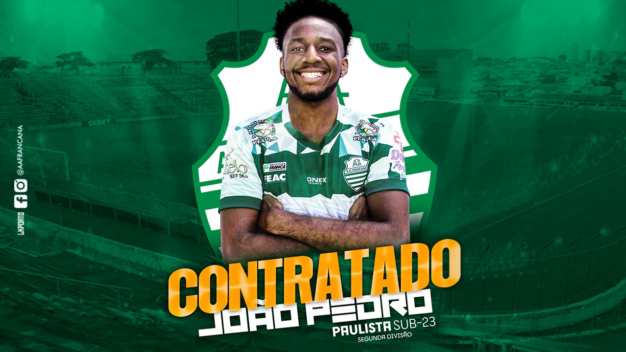 João Pedro chega para ser um dos “xerifes” da zaga da Francana na Série B