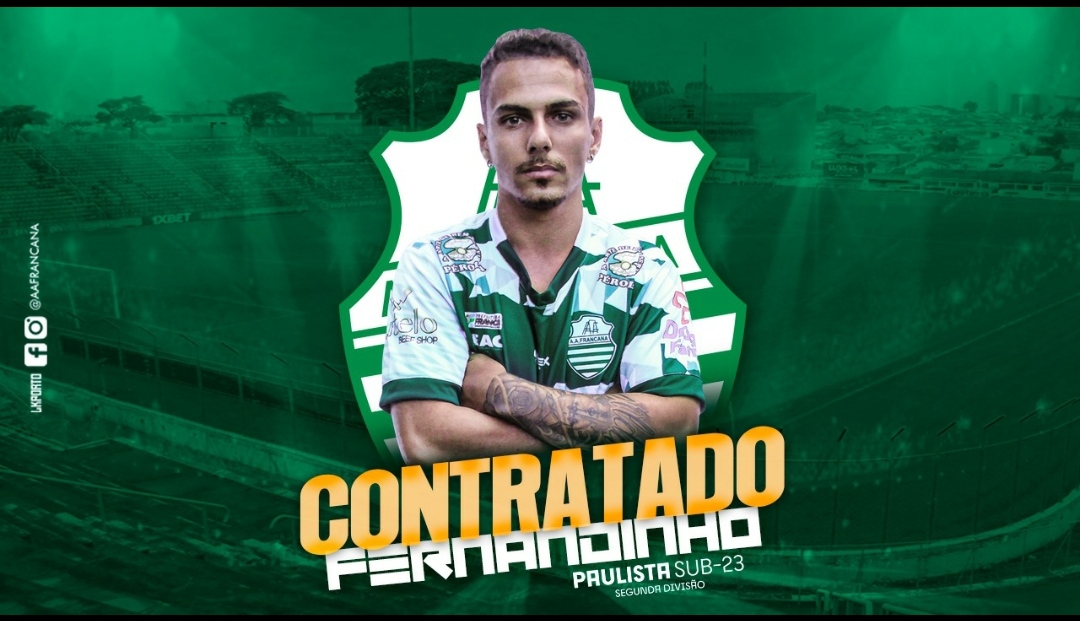 Atacante Fernandinho, ex-Inter de Porto Alegre, chega para reforçar a Francana