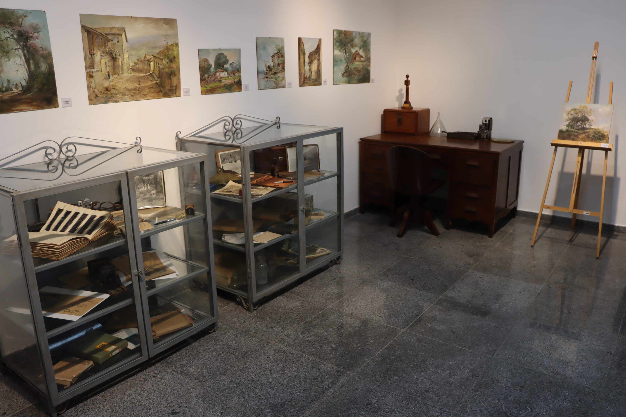 Em Franca, ateliê de Bonaventura Cariolato já está aberto para visitação