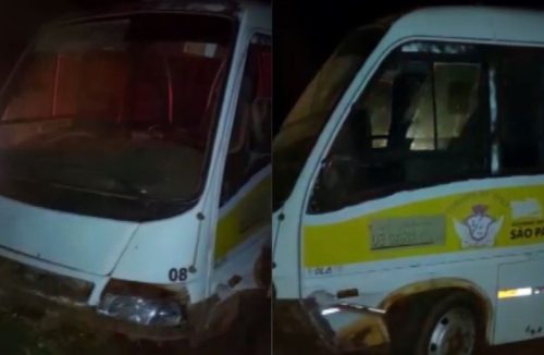 Micro-ônibus da Prefeitura de Ipuã capota em vicinal enquanto transportava idosas - Jornal da Franca