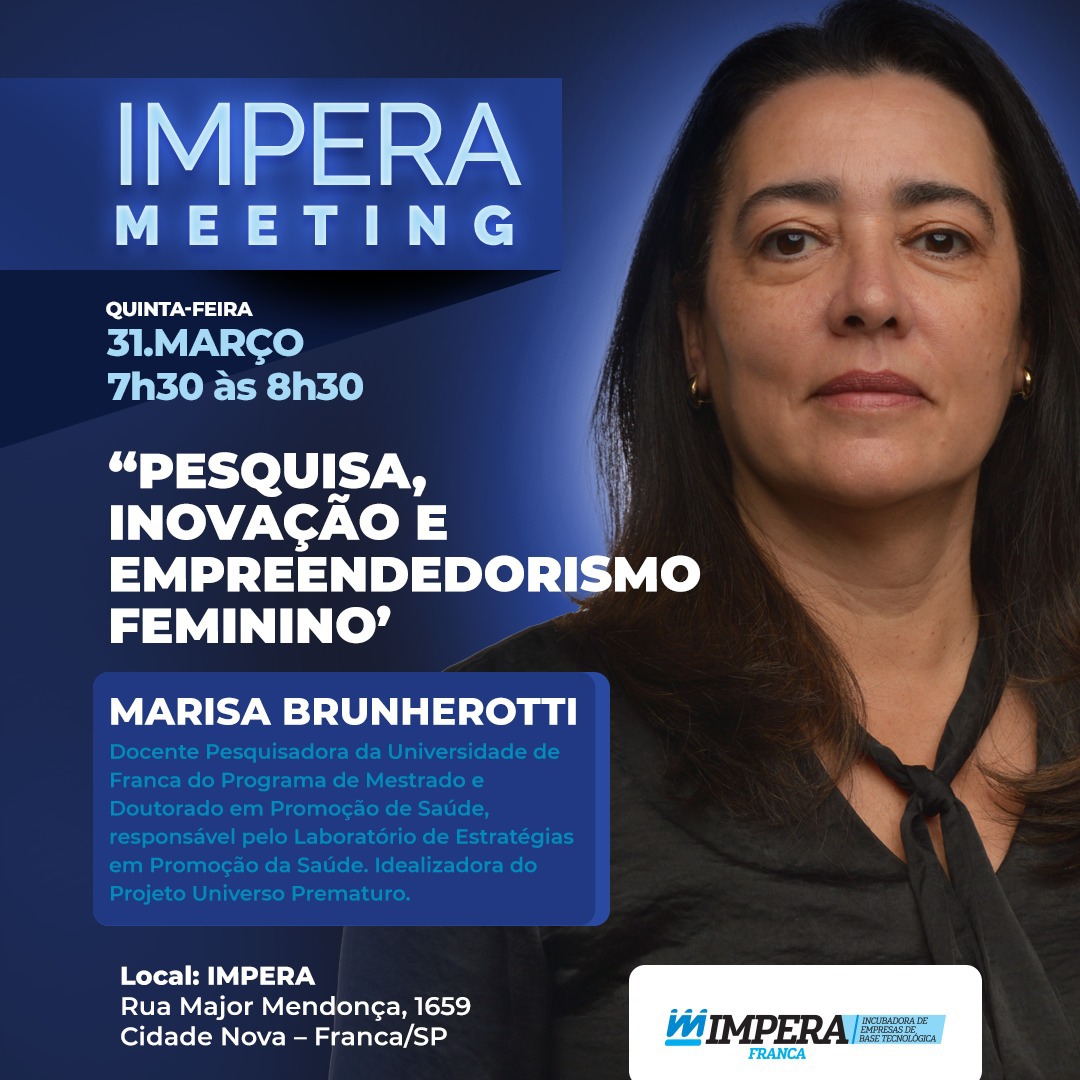 ‘Pesquisa, inovação e empreendedorismo feminino’ é tema de encontro na IMPERA